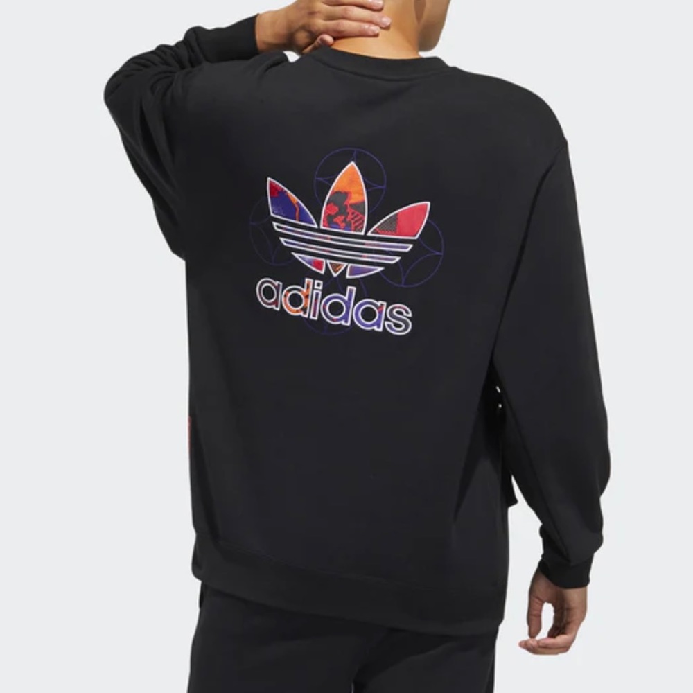 Adidas CNY crew Lunar Chinese New Year Sweatshirt GN5450 NWT black sz XL